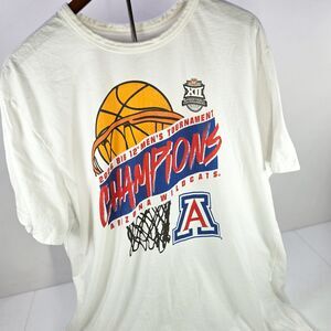 Fanatics Arizona Wildcats 2026 Big 12 Basketball Champions T-Shirt Men’s XL NEW